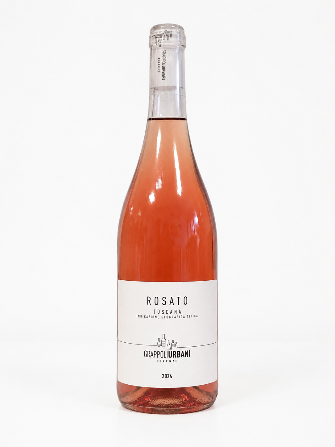 Bottiglia Rosato Grappoli Urbani